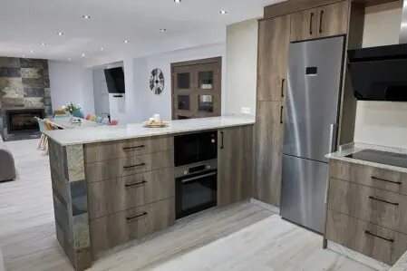 cocina para grupos en casa rural la villa de alba