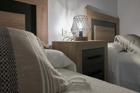 habitacion climatizada casa rural la villa de alba