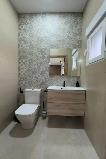 Baño interior de El Recreo de Alba